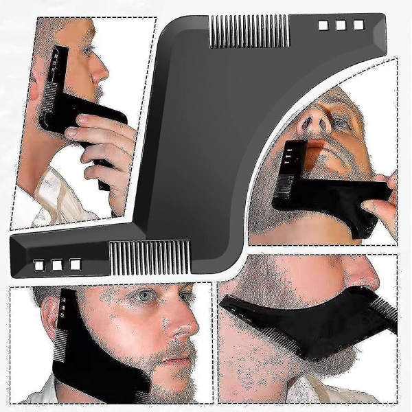 Parta stensiilit parta stensiilit parta muodot leualle Parta sideburns kaula, parta