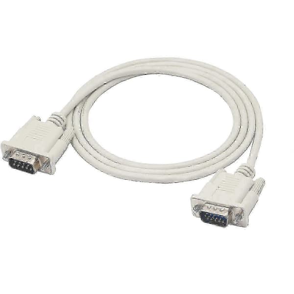 15-bens han til DB 9-bens adapterkabel med RS232 til VGA-konvertering til computere, printere og scannere