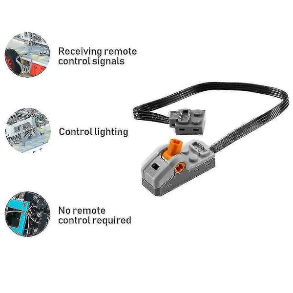 For Lego Technic Power Functions Deler Servomotor Fjernkontroll Batteriboks Bryterboks Kb 8869