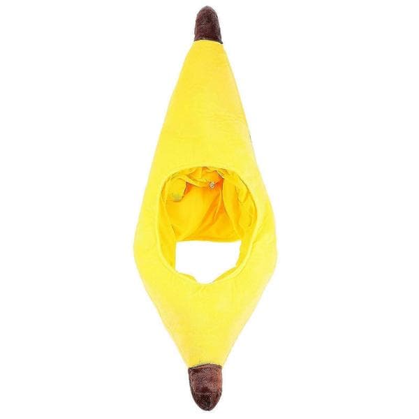 Bananhatt for voksne, nyhetshodeplagg for feiring, solid konstruksjon 12 66.00X22.00X14.00CM Gul