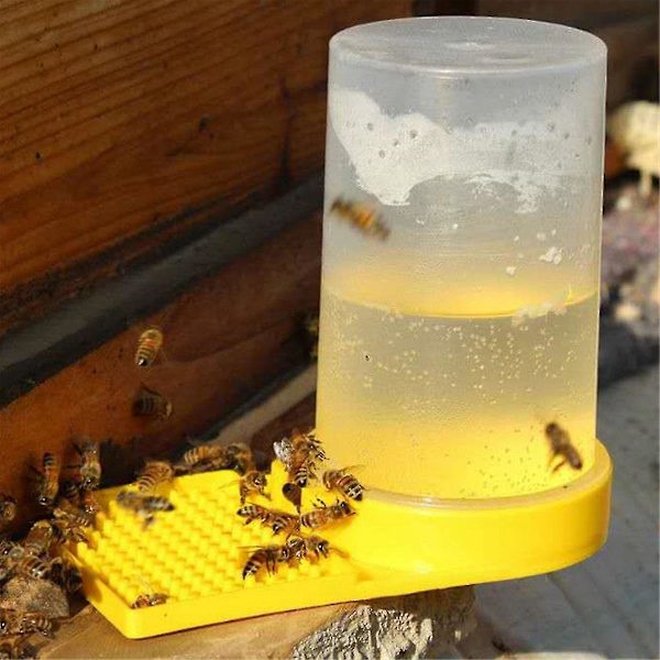6 stk Bivandingsstation Bikopper Vand til bier Havebidrikker Biavlerudstyr Honey Be