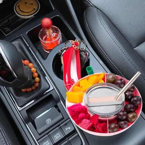 Stanley Cup Divided Fruit and Snack Platter / Fruit Tray (White Color)