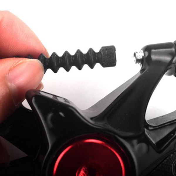 10 st Bike V Brake Dammtät Mountainbike V-slang Cover Kåpa Byt ut Black