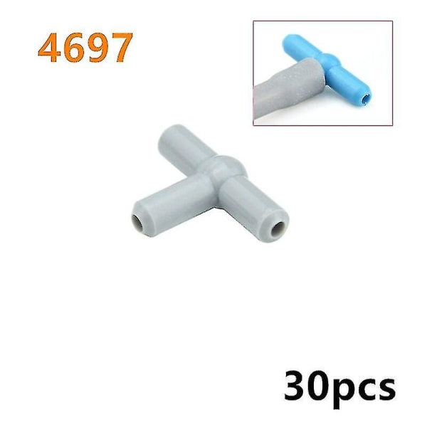 Moc Technical Parts Pneumaattiset ilmapumpputiilet Pienet (6l) V2 vahvistetulla sylinterillä 19476 19482 19475 Yhteensopivat 8800 Blocks gray4697