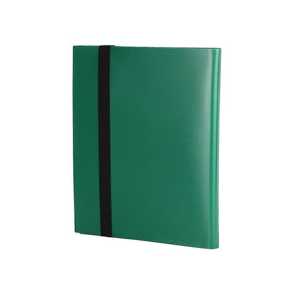 Samlekortalbum Perm Ripebestandig Spill Samlemappe Hefte Green