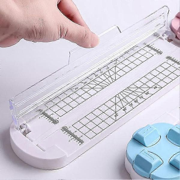 4-i-1 papirkutter for scrapbooking og gratulasjonskort Purple