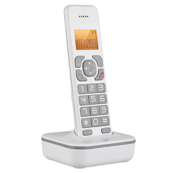 D1102B Trådløs telefon med telefonsvarer, nummerpresentasjon/samtale venter