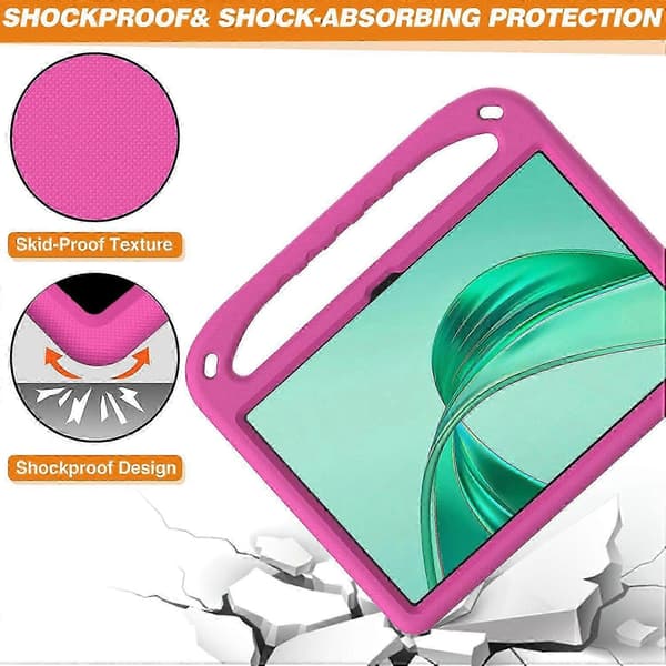 Til Honor Pad X8a Etui Håndgreb Støttefod Tablet EVA Cover Multicolor Style E