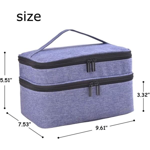 Taske - Rummer 30 Flasker (15ml-0.5 fl.oz), Neglelakpose, To-lags Organizer - WELLNGS