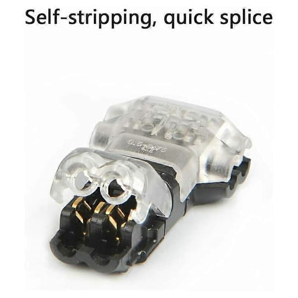 12 stk. T-kabelkoblinger for 12V vanntette elektriske ledningsforbindelser