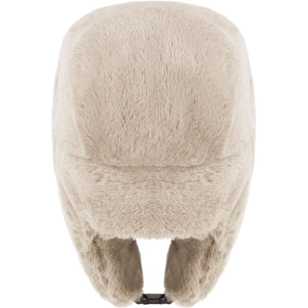 Aikuisten Talvi Mukava Plussi Ushanka Venäläinen Hattu Tuulenpitävä Kokonaan Huppu Korvaläpät Hattu Lämmin Kylmäsuoja Ski Metsästys Pyöräily Trapper Hatut Khaki One Size