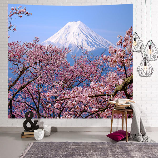 Mount Fuji -seinävaate, 150 x 130 cm