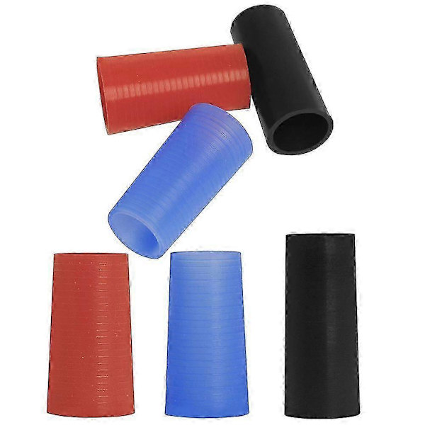 6 stk. saksofonhalsmansjett-sortiment altsaksofon bøyd halsforsegling 3.6X1.5X1.5cm