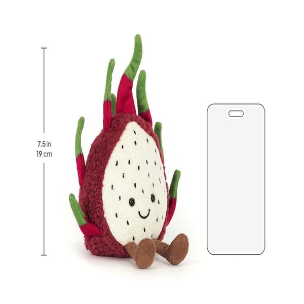 Jellycat 22cm Amuseables Dragefrukt kosedyr
