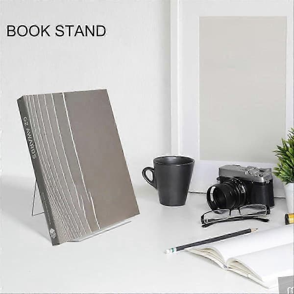 6-pak Akryl Bogstativ, Klar Bog Display Staffeli, Bogstativ Holder