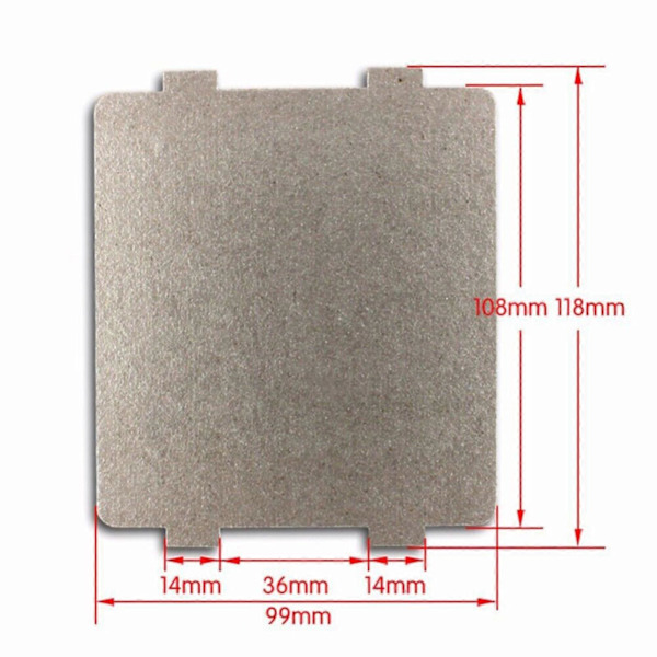 Universal Microwave Oven Mica Plate Waveguide Waveguide Protection Plates js