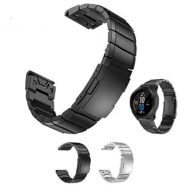 Metalurrem til Garmin Instinct 2 Sliver