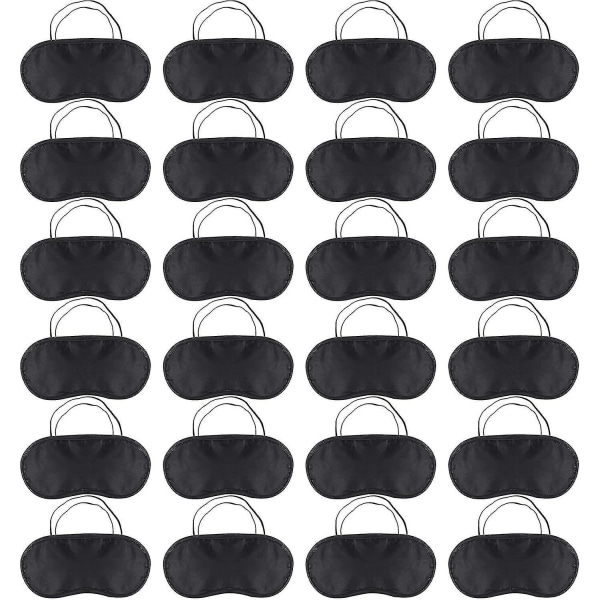 24 Pack Sleep Eye Mask Shade Cover, Soft Blindfold Travel Sleep Cover Comfortable