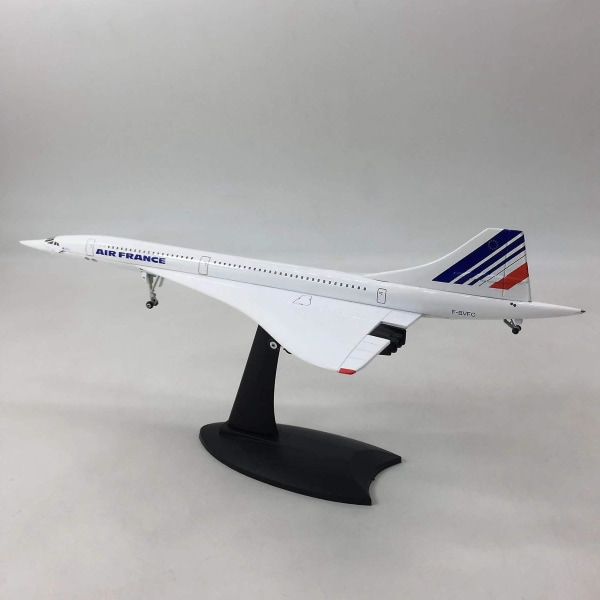 1/200 Concorde Supersonic passagerarflygplan Air France Airways modell för statisk displaysamling As Shown