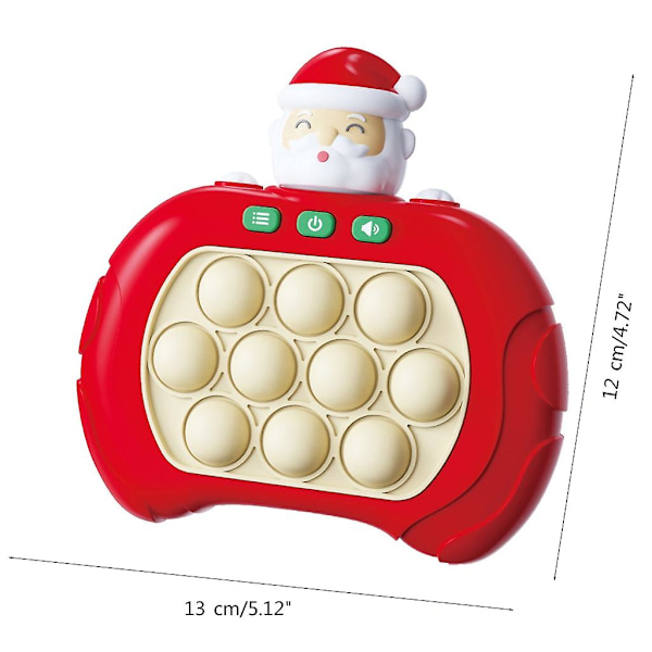 Julpusselspelmaskin Sensoriska Fidgets Leksak Barn Stressavlastande Leksak