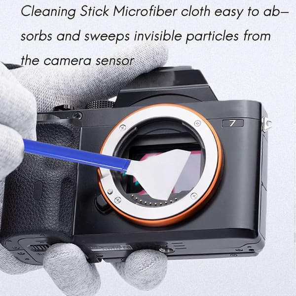 20 stk. sensorrensningsvatpinde til DSLR- eller SLR-kameraer, fuldformat sensor CMOS 24 mm bred C