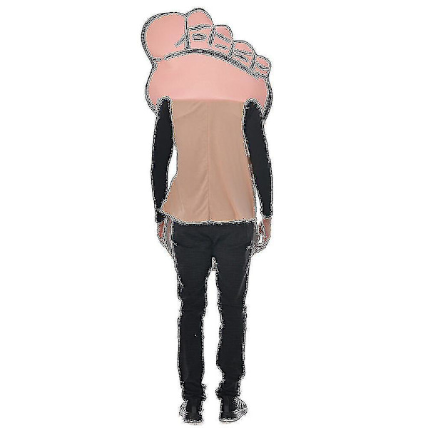 Sjovt fod cosplay jumpsuit tunika halloween kostume til voksne mænd nolvety karneval fest fancy dress -t
