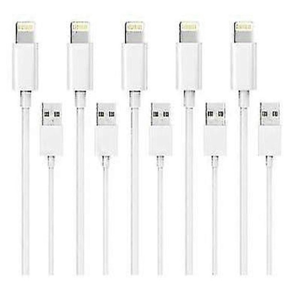 5 stk. st1M Lightning-lader for iPhone