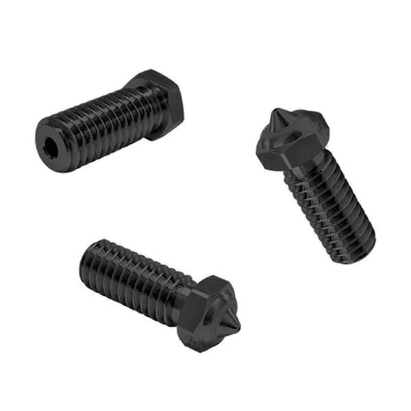 0,4 mm dyse, hærdet stål, dyse til QIDI X-Smart 3/X-Plus 3/X-Max 3 3D-printertilbehør 5 stk.