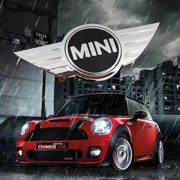 Mini Nyt Ægte Hætte Mini Cooper Emblem Badge