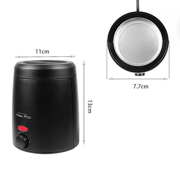 Vax Pro200 Vaxvärmare Snabb Uppvärmning Variabel Temperaturkontroll Solid 200c Professionell Elektrisk