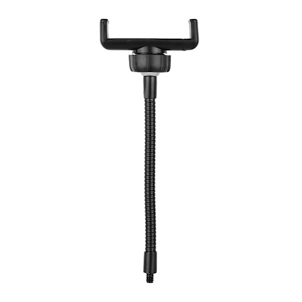 Sammenleggbar telefonklemmeholderstativ med 1/4 skruemontering for LED-ringlys Smartphone-montering kompatibel med Iphone Android-smarttelefoner