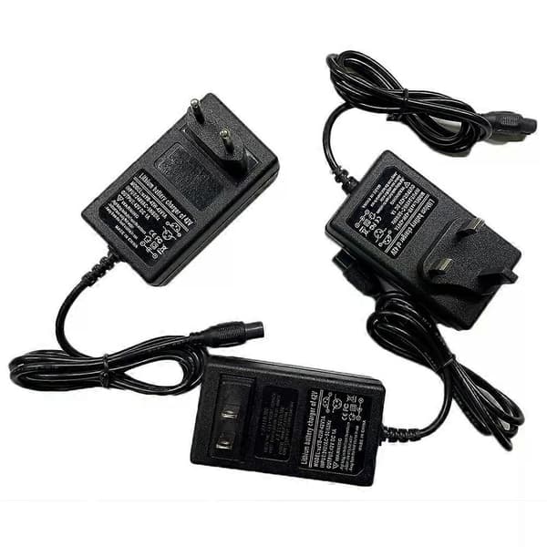 1~5PCS 42V 1A Balansbil Elscooter Strömadapter Laddare US/EU/ Plugg Mini Hoverboard Laddare För /Hoverboard US 1pc