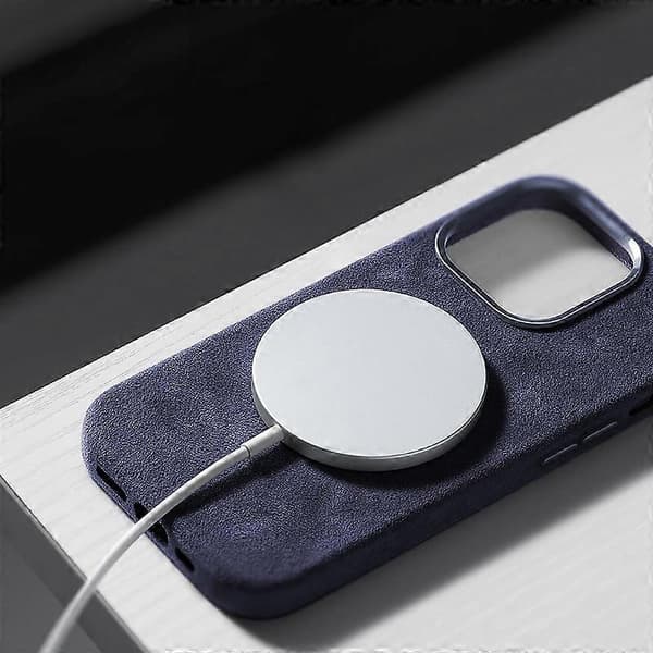 Skal för iPhone 15 Pro PC-telefonskydd Kompatibelt med MagSafe Light grey Light Grey