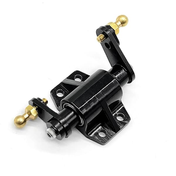 Metal styretøjsleje samling styremontering erstatning for Tamiya 1/14 fjernstyret lastbil