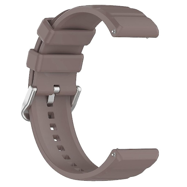 Myk håndleddsreim for GTR 4 Sport Anti-ripesmartklokke stropp sløyfe-armbånd Soft brown