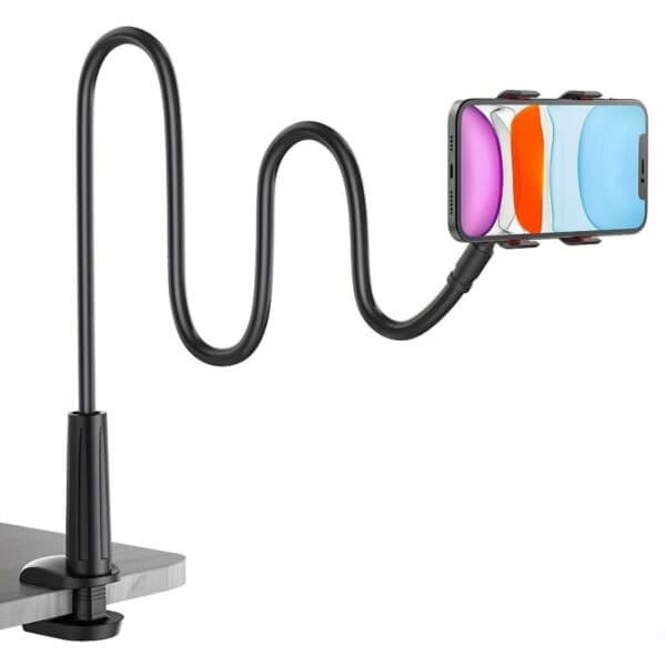 Mobile Phone Holder for Table Flexible Mobile Arm with Clamp