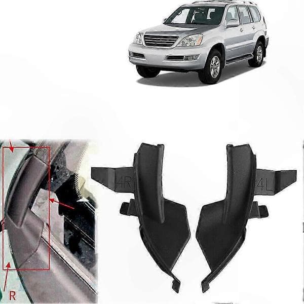 Forrudevisker Trimafdækning til SUV-modeller 2003-2009 Kompatibel med Flere Køretøjer Black