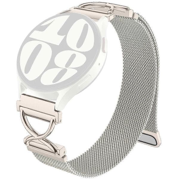GarminActive 5 Milanese magnetisk ur i rustfrit stål med vivoactive 5 galvaniseret rem Multicolor Starlight