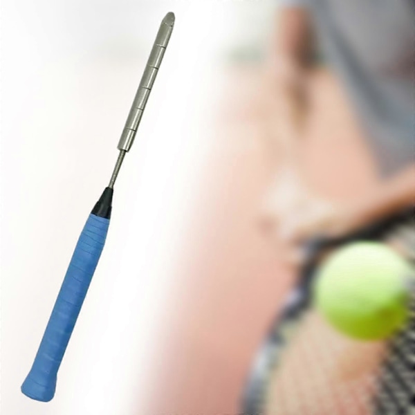 Badmintonträningsracket Träningshjälpmedel Styrketräningsstav Badmintonracket Svingtränare för Kraftpunkt Impact Hastighet