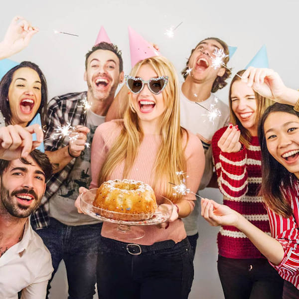 Födelsedagsglasögon för kvinnor, födelsedagspresenttillbehör 'Födelsedagsdrottning' Födelsedagssolglasögon för Glad Födelsedag