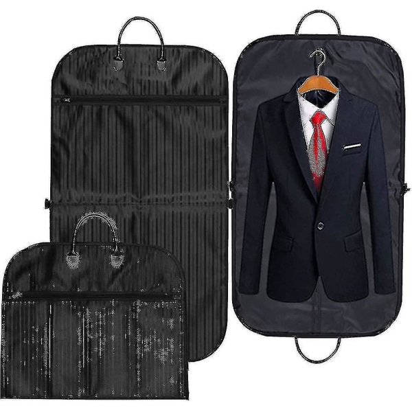 Dragtaske, sammenfoldelig ventileret jakkesæt rejsetaske med håndgave