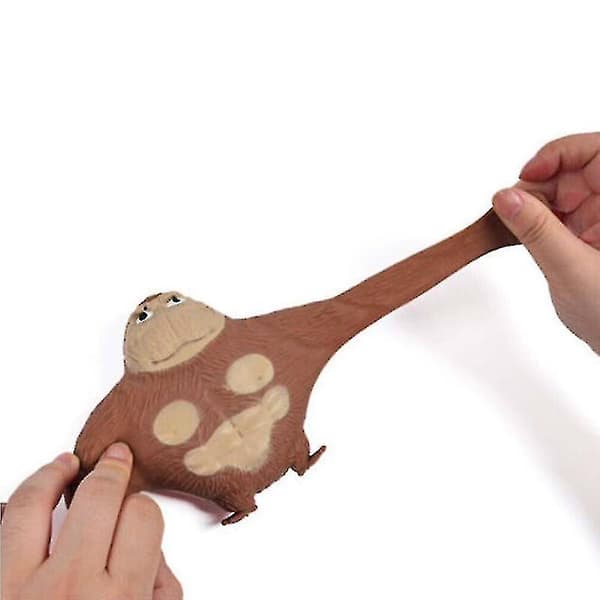 Simulerings Gorilla Abe Elastisk Squishy Antistress Klemme Abe Legetøj