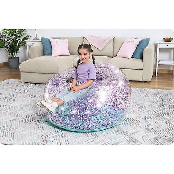 Bestway 75115 uppblåsbar glitterstol