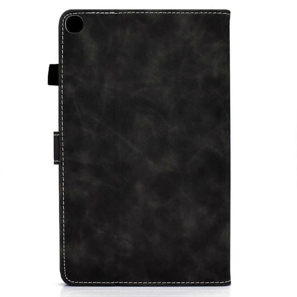 Læder tekstur etui til Samsung Galaxy Tab A7 Lite T220 Grey