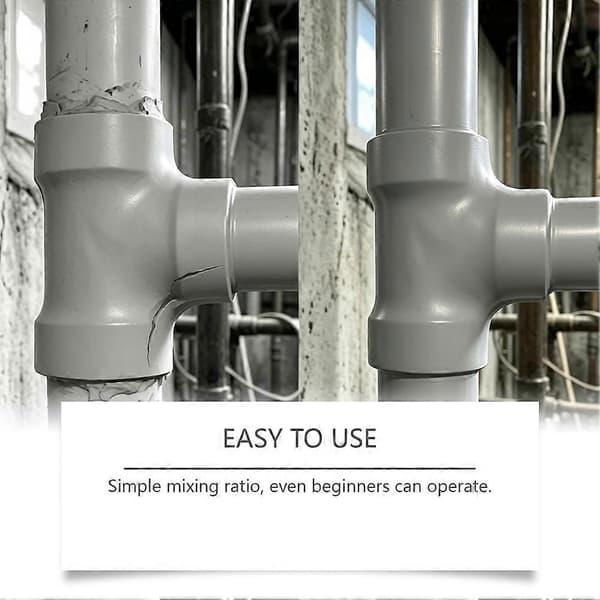 Stålförstärkt epoxispackel, formbart reparationsfyllmedel snabb reparation AB epoxilera för metall, trä, keramik, sten, kakel, plast Bundle