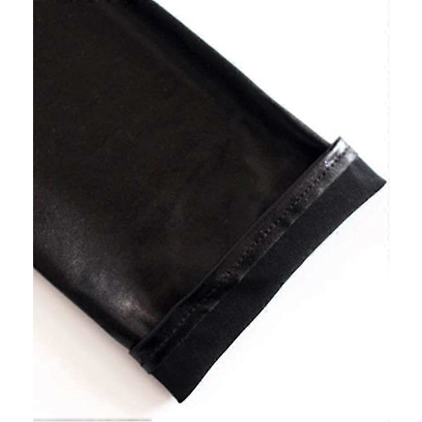 Kvinners skinn lange hansker cosplay kostyme hansker stangdans hansker 21\" black