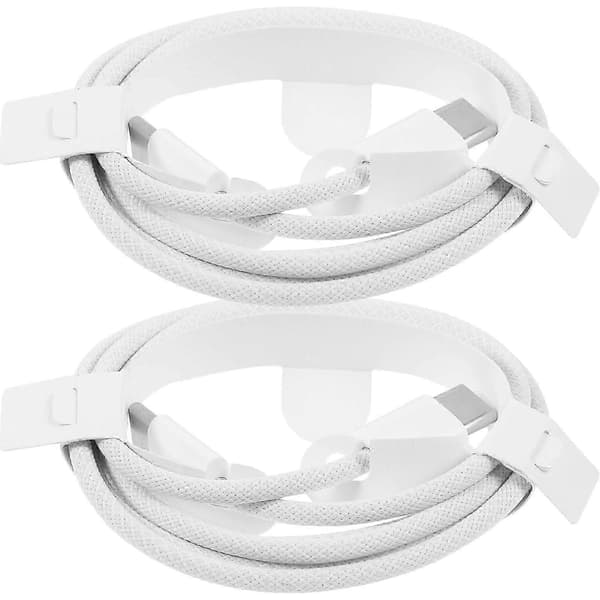 Type-C USB-datakabel ladeledning 8 stk. Superrask lading egnet for hjemmekontor og utendørs bruk