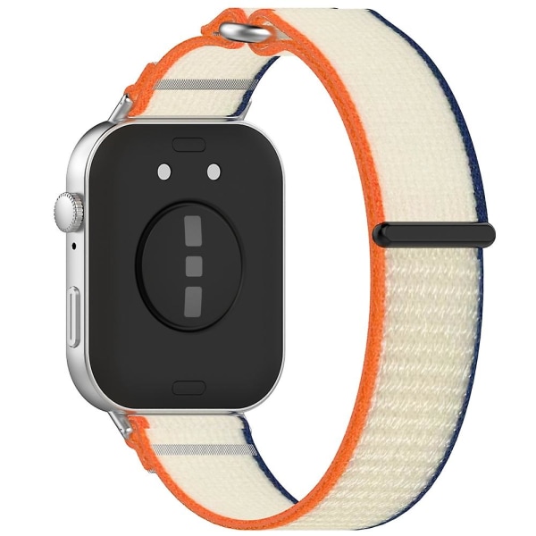 Loop Nylon Rem til Huawei Watch Fit 3 Beige Orange