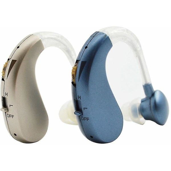Digital Høreforstærker Ge-t10 Usb Genopladelig Lydforstærker Høreapparater 35 timers batterilevetid med adapter 4 silikonespidser og rensebørste B