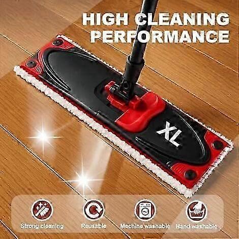 5-pak mopperefill til Vileda Ultramax XL, mikrofiber refill moppe, moppesæt, til gulvrengøring, absorberer let snavs